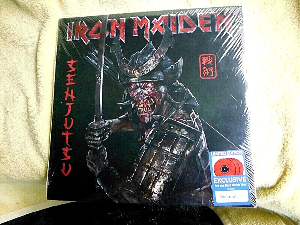 NEW/SEALED EXCLUSIVE VINYL 3 ALBUM LP SET! IRON MAIDEN SENJUTSU