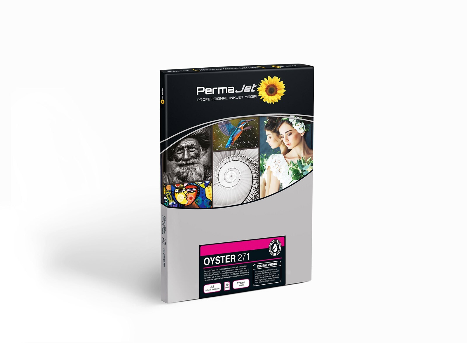 PermaJet Oyster 271gsm inkjet A3 photo paper - 50 sheets APJ50924