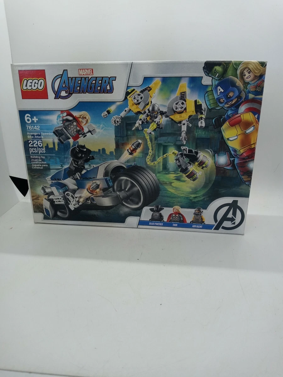 Lego marvel speeder bike attack outlet