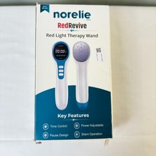 Norelie RedRevive Red Light Laser Therapy Wand New Open Box