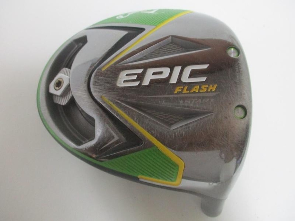 Callaway - ☆美品☆貴重な9.5度☆エピックフラッシュスター ドライバー ヘッドのみ Callaway EPIC FLASH STAR Driver Head Only 9.5 USED JAPAN | eBay