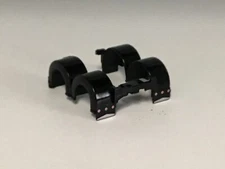 DCP 1/64 PETERBILT 359/379/389 BLACK SHOW REAR FENDERS 6 RED LIGHTS