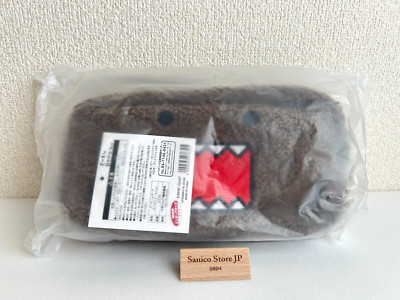 NHK Mascot Character Domo kun Domo-kun Fluffy Pouch Official Goods New 7.8 inch