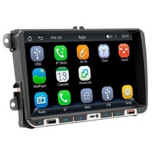 2din 9car Player Bluetooth Fm Radio Parts Stereo Touch Screen Wireless Carplay