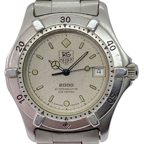Auth TAG Heuer Professional 200 962.213 Unconfirmed Silver Women's Wrist Watch - Picture 1 of 5