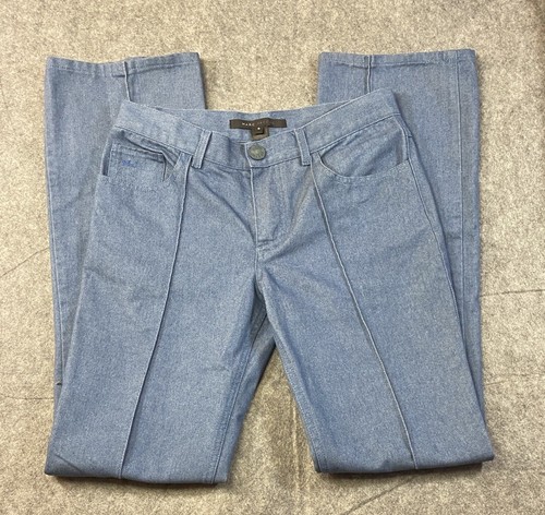 Marc Jacobs Pants Womens Size 6 Blue Bootcut Creased Jeans Denim