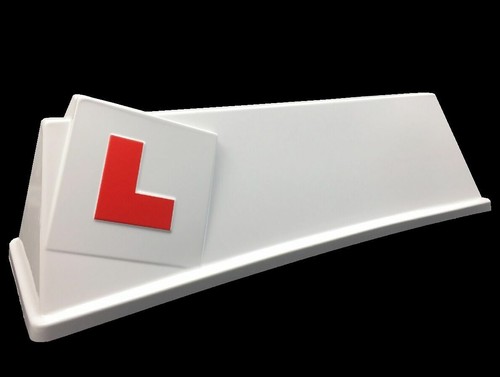 Signs For Lettercraft SOM 1 Illuminated LED Magnetic Roof Sign - DVSA Legal For Driving Instructors, 30-Day Returns Magnetic Car Roof Sign Instructor