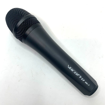 VocoPro MK 7 Wired Microphone Black/Gray Microphone Only