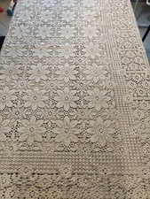 Copriletto Uncinetto Letto Singolo Cotone Antico