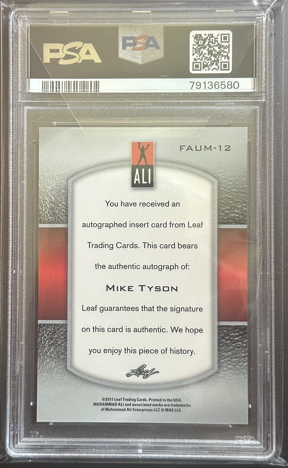 2011 Leaf Metal Ali - Muhammad Ali #12 for sale online | eBay
