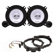 ALPINE LAUTSPRECHER f&uuml;r MERCEDES VITO W 639 2003-2014 Front T&uuml;r Kompo 250W #BJ2B