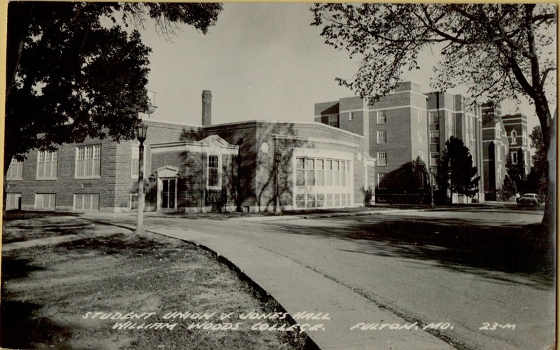 RPPC Student Union Jones Hall Williams Wood College Fulton MO Posted Fulton 1962