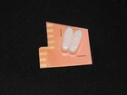 VINTAGE BARBIE SKIPPER WHITE SHOES FLATS MINT ON CARD JAPAN