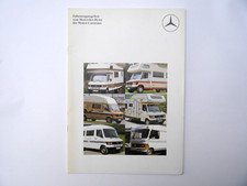 Prospekt Broschüre "Mercedes Motor-Caravan" 9/1984 Camper Wohnmobil 207 307 309