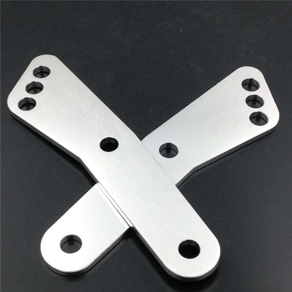 Link de rebaixamento de alumínio prata para motocicleta Honda CBR600 F2 F3 F4i CBR1100XX - Imagem 2 de 4