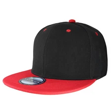Plain Blank Snapback Hat Cap Hip Hop Style Flat Bill Adjustable Size Ship in Box