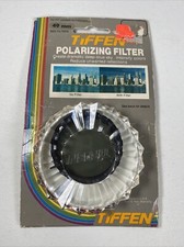 Tiffen 49mm POLARIZING FILTER made in the USA NOS - Open Box
