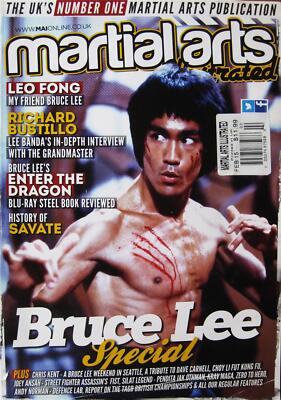 MARTIAL ARTS ILLUSTRATED BRUCE LEE LEO FONG RICHARD BUSTILLO KARATE  KUNG FU