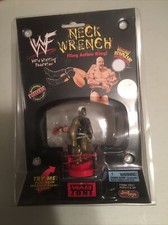 VTG 1999 WWF Neck Wrench Micro Bend-Ems War Zone Goldust & Ken Shamrock Figure