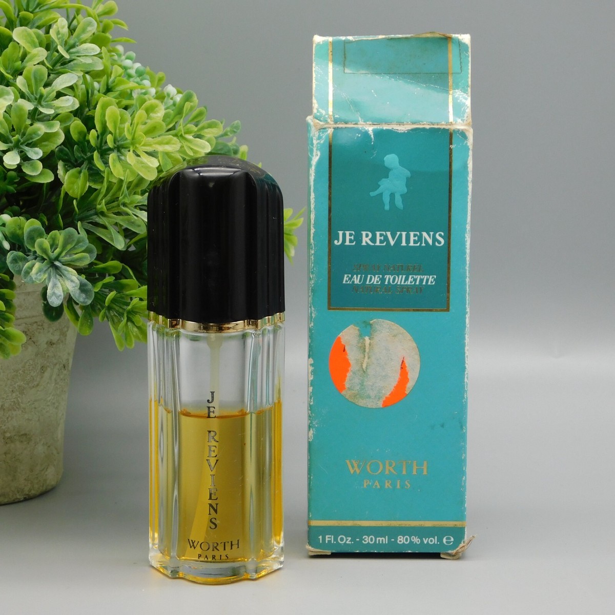 Je Reviens By Worth Eau De Toilette Spray 1 oz FLAWED/ READ