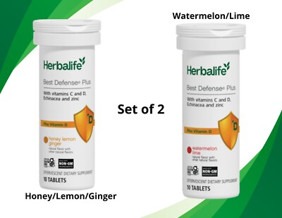 Best Defense Plus - Honey/Lemon/Ginger & Watermelon/Lima (Set of 2)