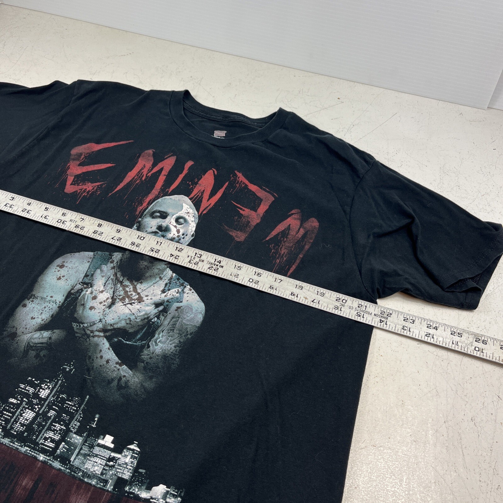 Eminem Men’s Extra Large Black Shirt The Death Of Slim Shady image 6
