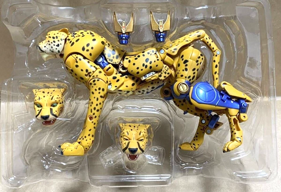 TAKARA TOMY Transformer Cheetas Figure MP34 Masterpiece Beast Wars JAPAN - Image 4 of 4