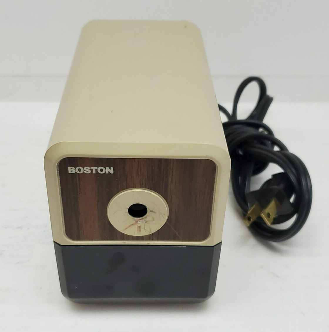 Boston Electric Pencil Sharpener Desktop Model 18 296A USA Tested Works eBay