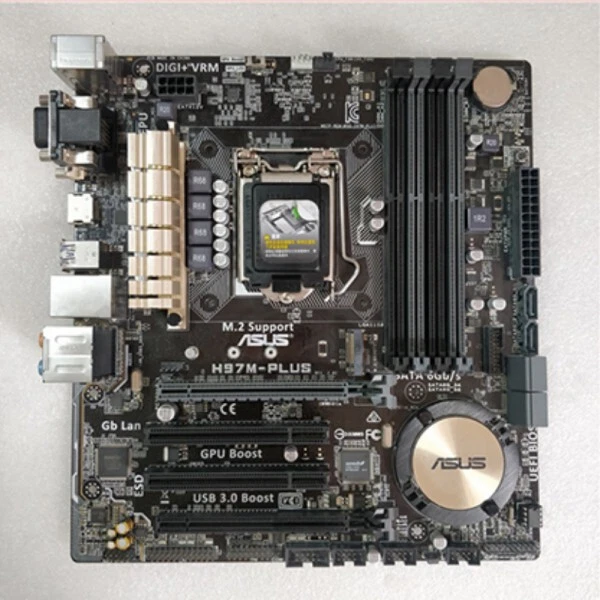 ASUS H97M PLUS Motherboard Mainboard Intel H97 LGA1150 DDR3 HDMI