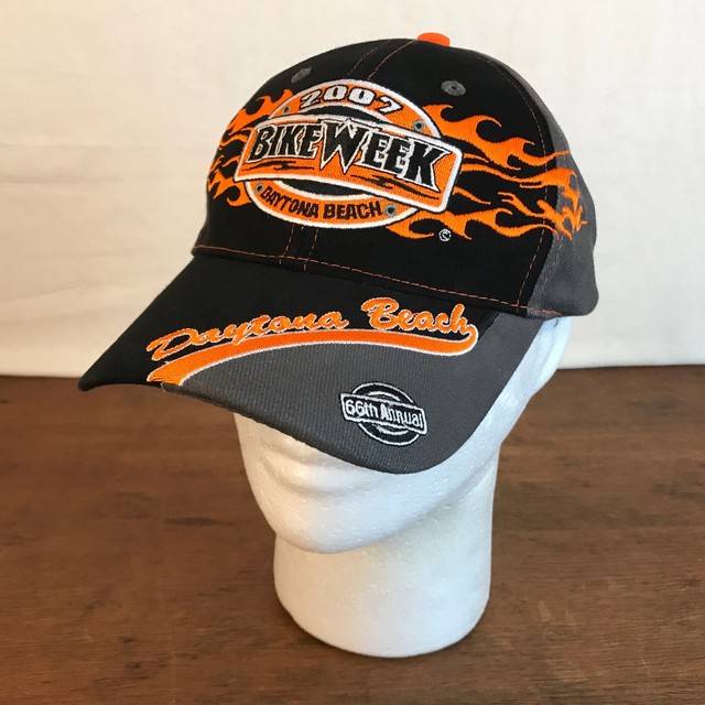 Daytona Beach, Florida 2007 Bike Week 66th Mens Strapback Baseball Cap