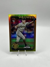 ALEK JACOB RC Gold Foil 2024 Topps Update #US66 San Diego Padres