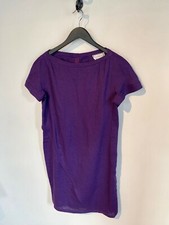 Gianni Versace Vintage Purple Linen Tunique