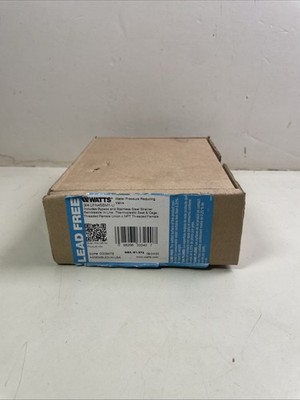 Watts 3/4  LFN45BM1-U Water Pressure Reducing Valve Open Box
