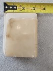 Vintage Alabaster Bookends Pair  4.5in Tall — photo 8
