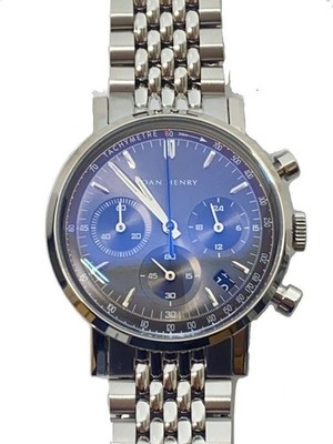 DAN HENRY 1964 graues Zifferblatt Quarz Herrenuhr