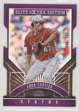2015 Panini Elite Extra Edition Status Purple Die-Cut /150 John Curtiss #161 0b5