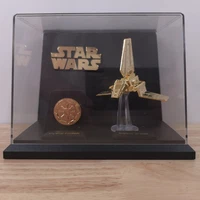 Galoob Star Wars Gold Plat Gold Plated Imperial Shuttle w/Imperial Emblem
