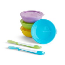 Munchkin Love-a-Bowls 10 Piece Baby Feeding Set, 10 Multicolor