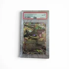 2012 POKEMON BLACK & WHITE DRAGONS EXALTED #85 RAYQUAZA EX PSA 8