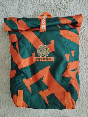 Cooler Jägermeister Rolltop Rucksack NEU Backpack