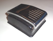 Vtg 65 66 67 Mgb Mgc Gt Center Console Ashtray Lid Steel Chrome Bumper Cars