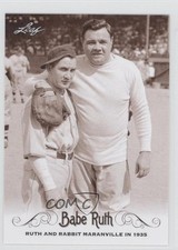2016 Leaf Babe Ruth Collection Babe Ruth Rabbit Maranville #61 HOF 2j3
