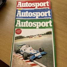 Autosport magazine good condition Bundle of 3 from Jan and Feb 1978