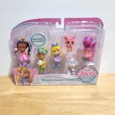 Disney Junior Alice's Wonderland Bakery Friends Set of 6 Figures Kids NEW