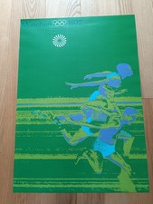 50 Jahre Olympische Spiele München Olympia 1972 Laufen DIN A1 Plakat Reprodruck