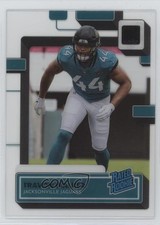 2022 Panini Clearly Donruss Rated Rookie Travon Walker #75 13bp