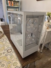 Nzxt h5 elite white desktop pc computer case Mid Tower