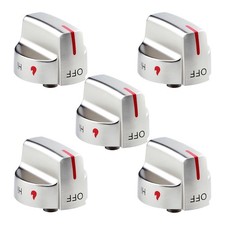 5PCS Durable Stove Control Knob Part 5304509064 For Frigidaire Oven Gas Range