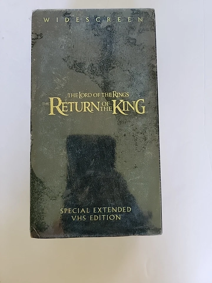The Lord Of The Rings The Return Of The King Special Extended VHS Edition SEALED - Image 2 of 3
