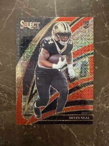 2025 Select Devin Neal Club Level #241 (RC) Red Mojo /49 Saints ⚜️🏈